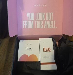 MAËLYS B-Tight and RE-LURE Set - Pink and White